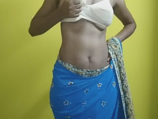 Hint Olgun pembe Saree Sex