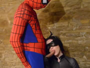 Spiderman Fucked Busty Catwoman